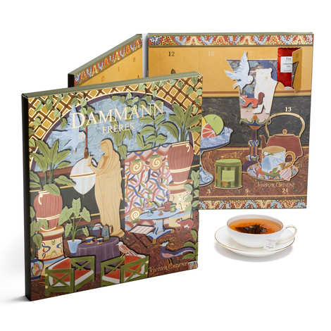 Dammann frères - Calendrier de l'avent Thés Dammann x Victor Cadene