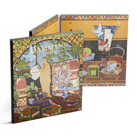 Dammann frères - Calendrier de l'avent Thés Dammann x Victor Cadene