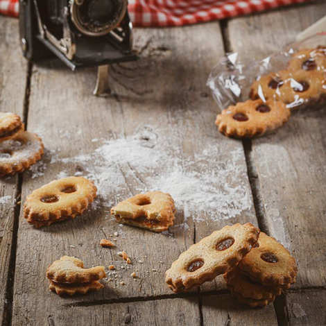 Biscuiterie Louvat - Lunettes à la pâte à tartiner sans huile de palme