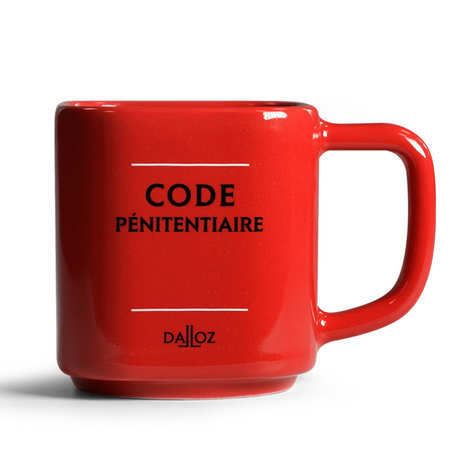 Lefebvre Dalloz - Mug "Code pénitentiaire" Dalloz