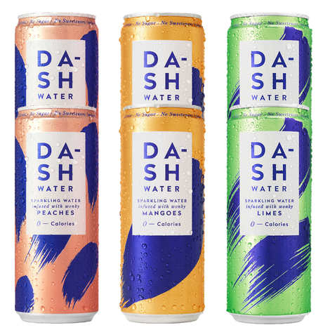 Discovery pack 6 cans Dash Water (peach, mango, lemon) - Dash Water