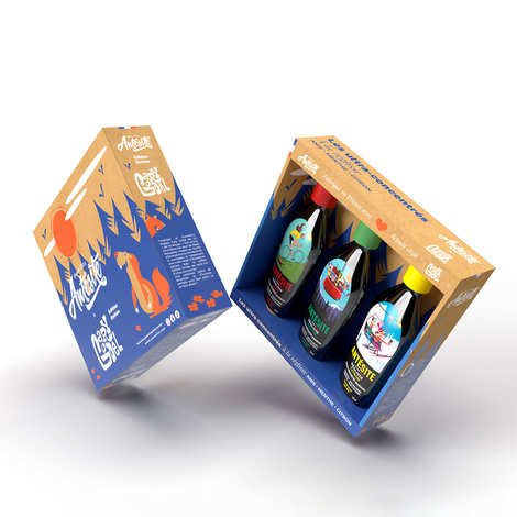 Antésite - Coffret Gary Godel de 3 ultra-concentrés à la réglisse Anis, Menthe et Citron - Antésite