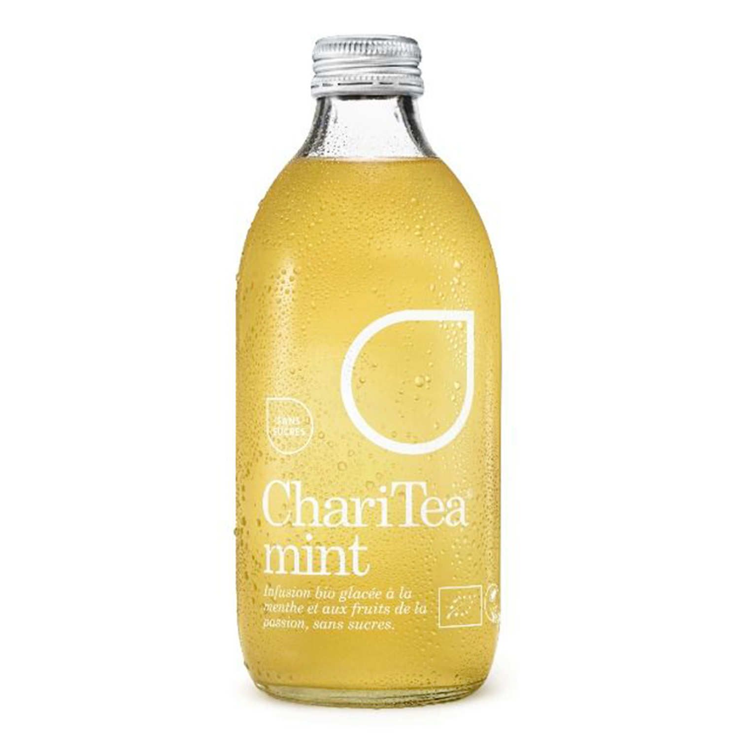 ChariTea Mint - Organic iced infusion with mint and passion fruit ...