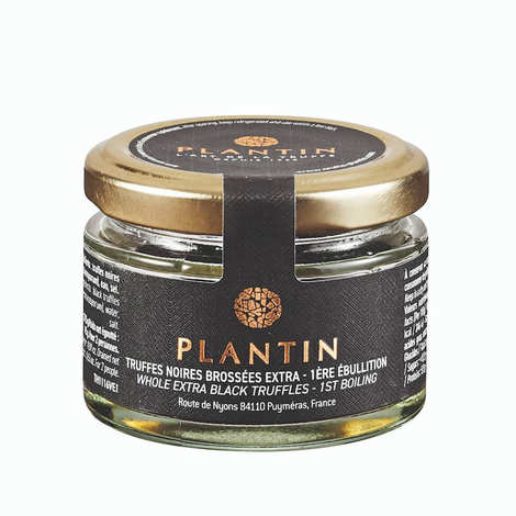 Plantin - Truffes noires brossées extra - 1ère ébullition