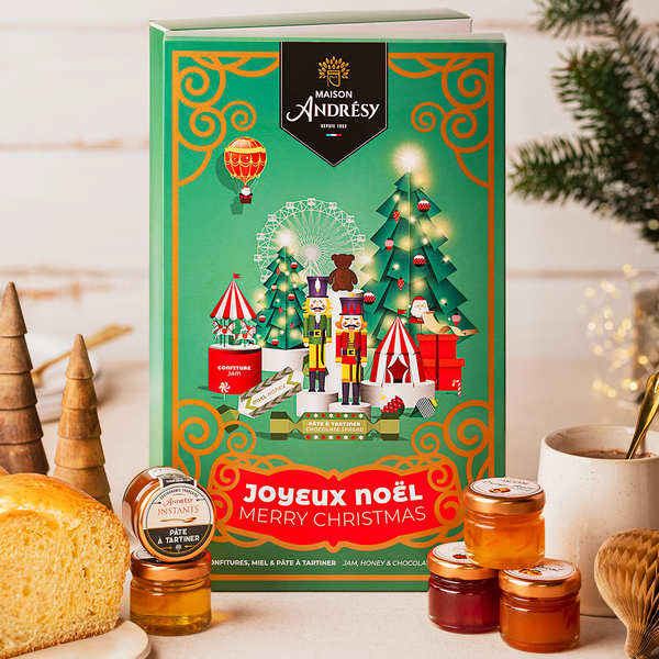 Andrésy Jams and Spreads Advent Calendar - Andresy confitures