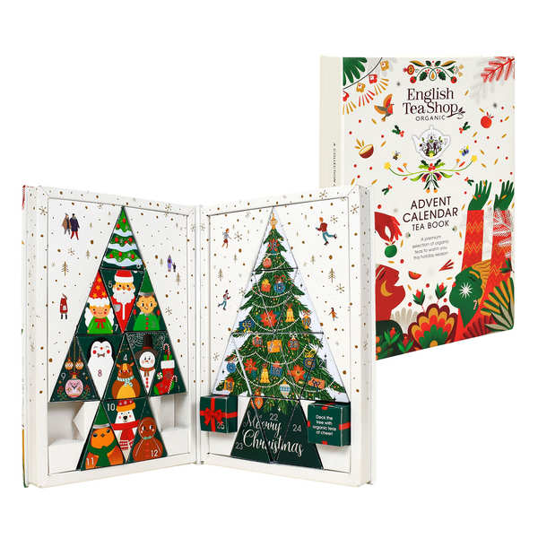 Advent Calendar 25 organic teas and infusions English Tea Advent Calendar 25 organic teas and infusions English Tea