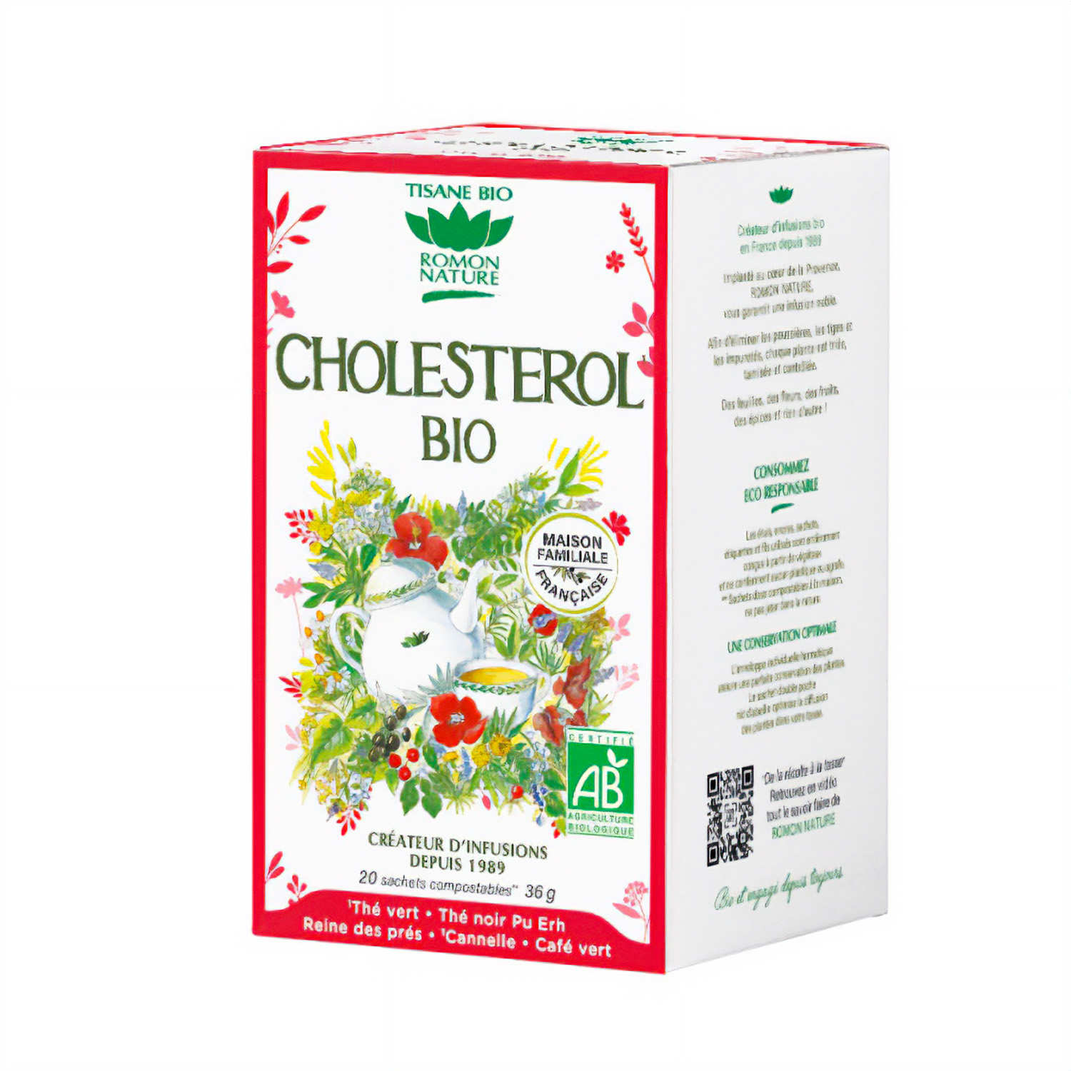 Tisane Cholesterol bio Romon Nature