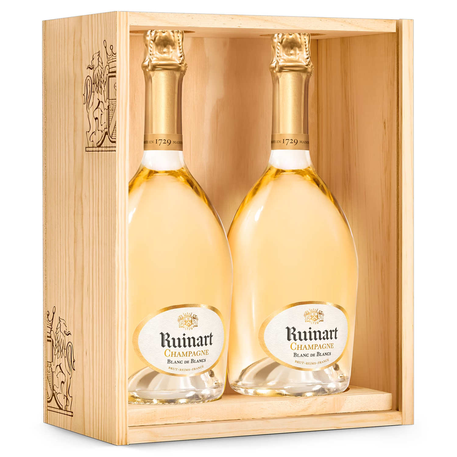 Ruinart Blanc de Blancs シャンパン 1729 Ruinart : Blanc de Blancs - Champagne Ruinart - Millesima