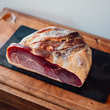 Don Pepe - Half Bodega Serrano ham box, aged 12 months - With knife