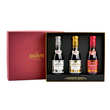 Giusti - Coffret cadeau Trio de vinaigre Balsamique de Modène - 1 médaille d'argent, 2 et 3 Médailles d'or