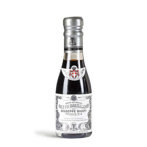 Giusti - Coffret cadeau Trio de vinaigre Balsamique de Modène - 1 médaille d'argent, 2 et 3 Médailles d'or