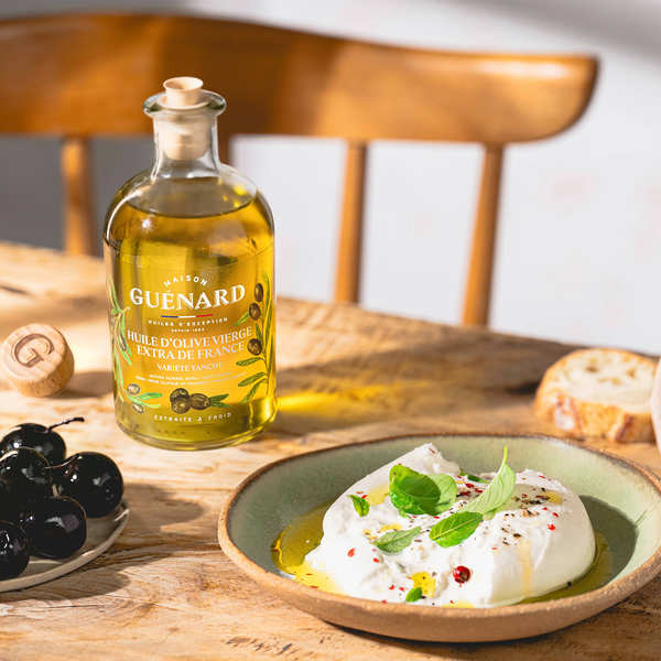 Extra virgin olive oil from France - Tanche variety - Maison Guénard