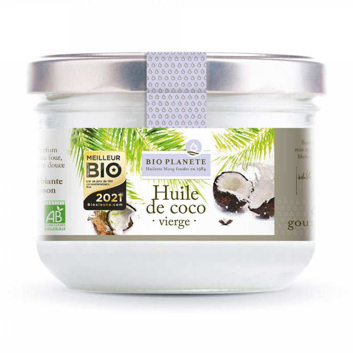 Huile vierge de noix de coco Bio, 1600ml achat vente écologique
