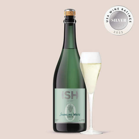ISH - Vin blanc pétillant sans alcool