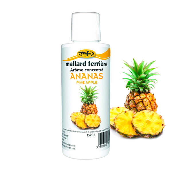 Arôme Naturel Alimentaire Ananas 30 Ml - 100% Pur Et Naturel, HEBBD, Marque Vapfusion