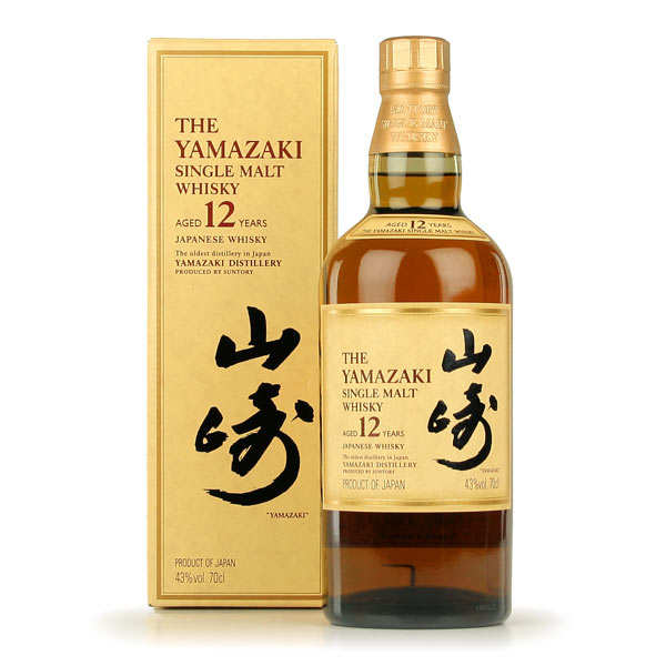 Yamazaki 12-year-old Single Malt Whisky from Japan 43% - Suntory