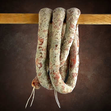 Saucisse sèche au roquefort de Lozère Saucisse sèche au roquefort de Lozère