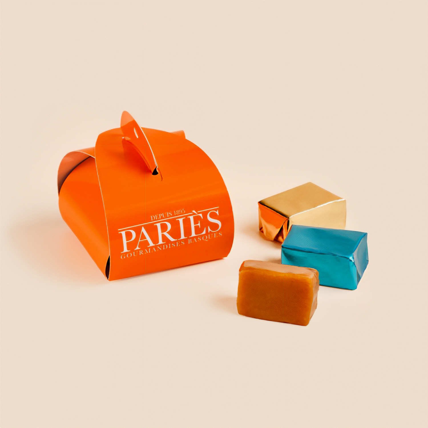 Kanougas - Assortiment de 2 caramels tendres basques - Maison Pariès