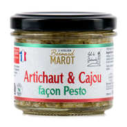 Artichaut et cajou façon pesto à tartiner
