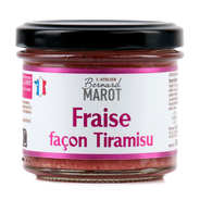 Crème dessert - Fraise façon tiramisu
