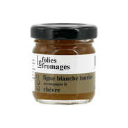 Mini confit de figue blanche, laurier et raisin sec - Folies fromages