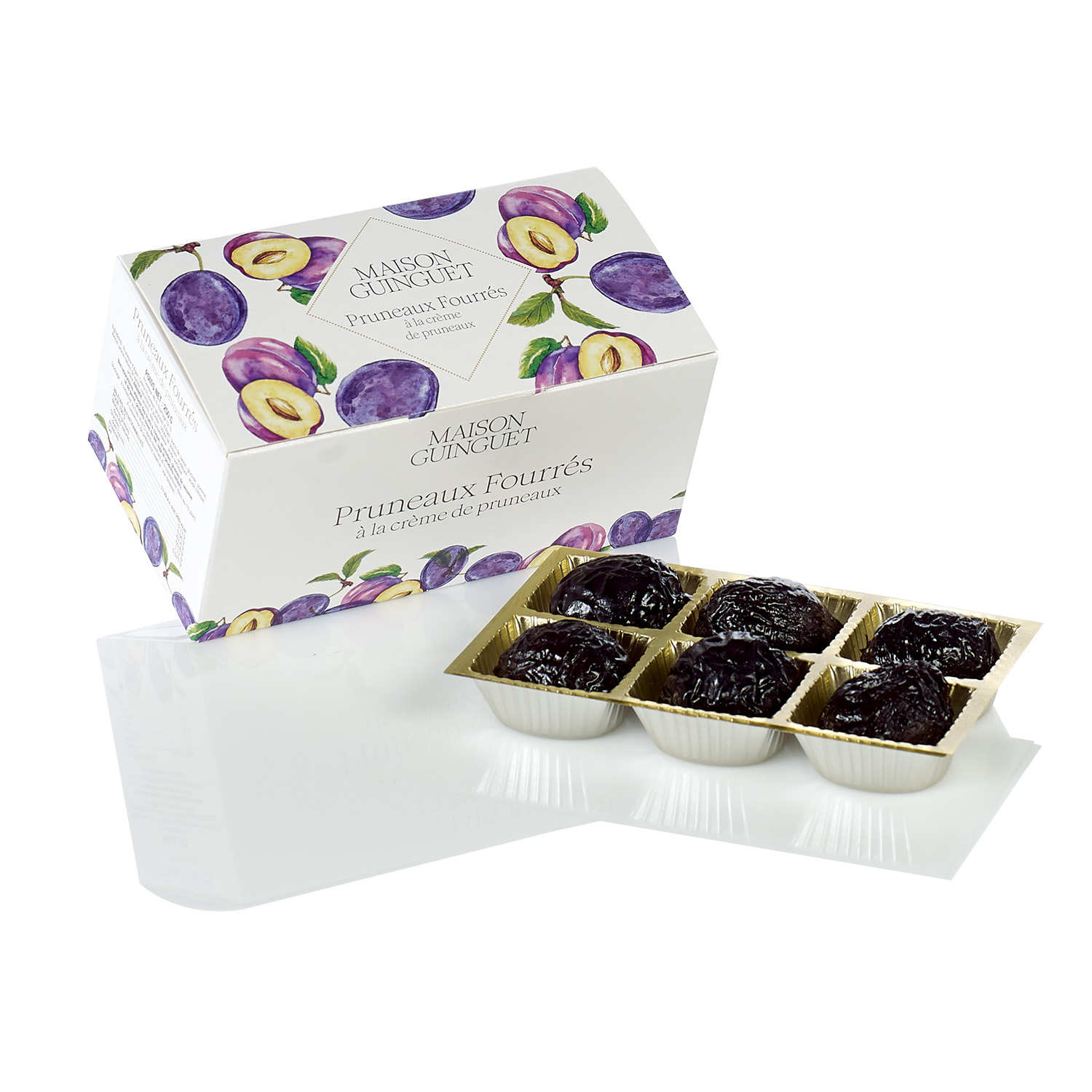 Pruneaux fourrés à la crème de pruneaux - Maison Guinguet