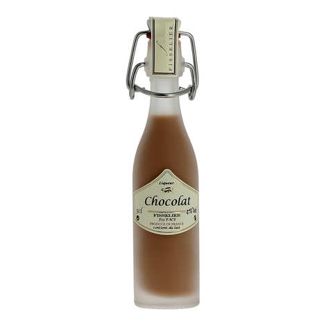 Fleur de chocolat - Crème de liqueur au cacao - 17% - Liqueurs Fisselier
