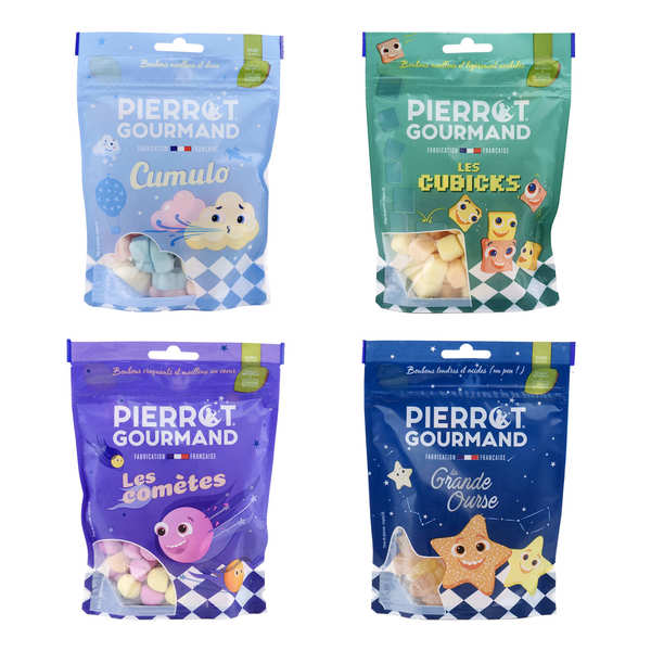 Assortment of Pierrot Gourmand jelly candies - Pierrot Gourmand