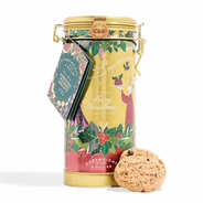 Biscuits de Noël anglais en boîte fer musicale