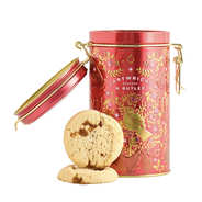 Boîte fer de biscuits anglais au caramel au beurre salé