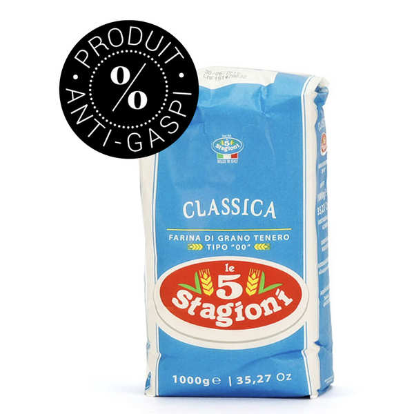 Classic pizza flour type 00 W200 5 Stagioni Classica - Anti-waste
