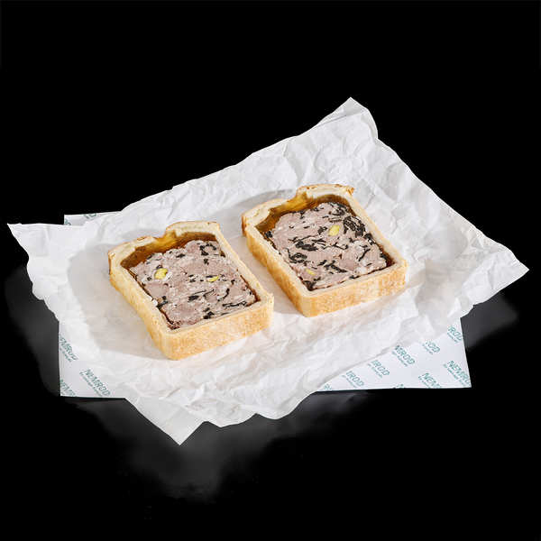 3-game pâté en croûte - 2 slices - Nemrod
