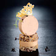 La Tentation - Foie gras de canard du Sud-Ouest au champagne et graine de paradis