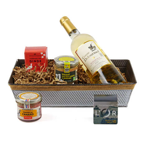 Coffret gourmand sucré biscuits et friandises - Nos Papilles