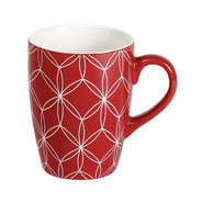 Mug céramique - Rouge Curve