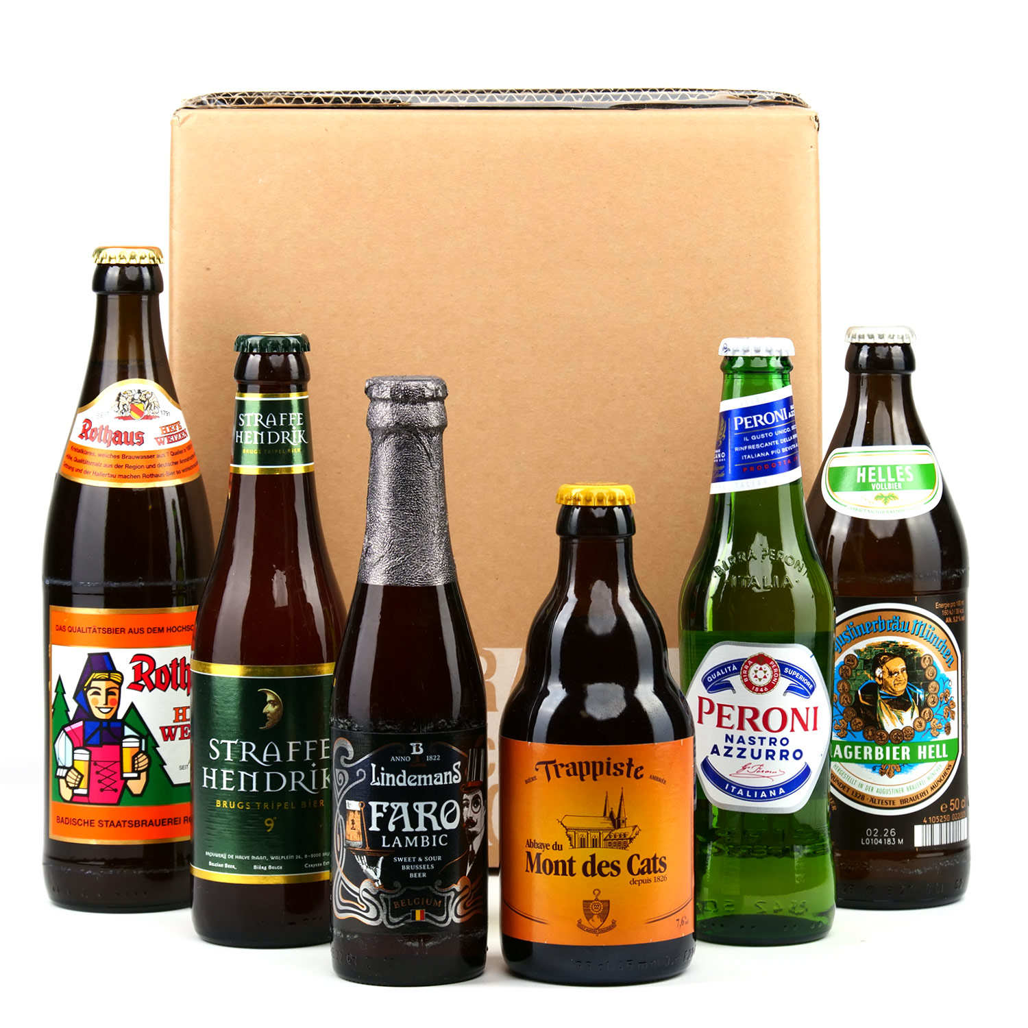 Discovery box of 6 beers - January - BienManger.com