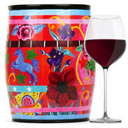 Bib'Art Laurent Rabès vin rouge Le Benjamin de Puech Haut