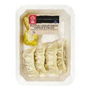 Plateau assortiment vapeur 8 pièces - Plat traiteur frais