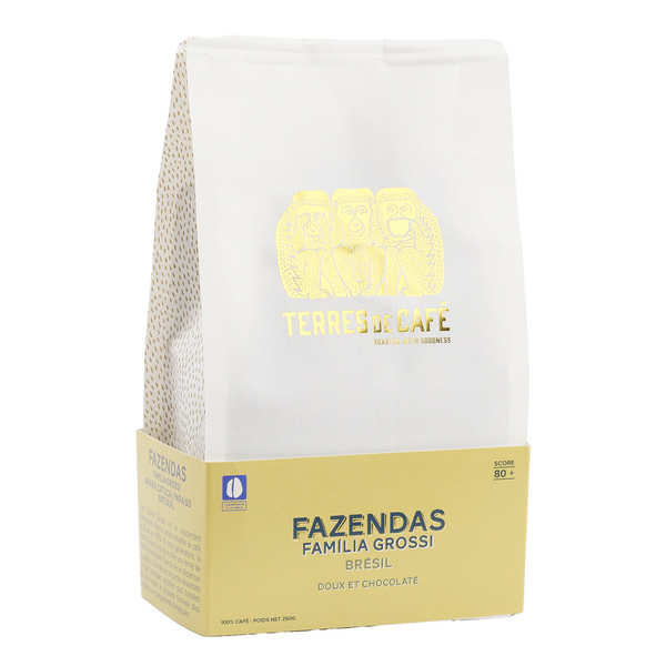 Brazilian Fazendas Coffee Beans - Specialty Coffee 80+ - Terres de