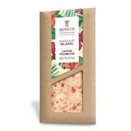 Tablette chocolat blanc Framboise origine Sao Tomé