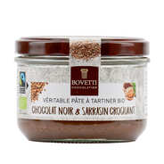 Pâte à tartiner Bio chocolat noir noisettes et sarrasin sans huile de palme