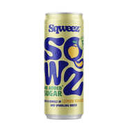 Boisson pétillante Sqweez Citron gingembre sans sucres ajoutés et 100% naturelle