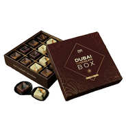 Assortiment de 16 bouchées de chocolat de Dubaï 