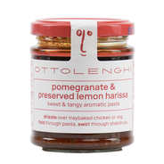 Harissa à la grenade, rose et citron confit Ottolenghi