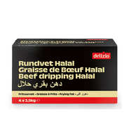 Graisse de bœuf HALAL Delizio - Gros conditionnement 10kg