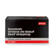 Graisse de bœuf Delizio pour fritures - Gros conditionnement 10kg