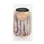 Mini bâtonnets de saucisson sec pur porc français aux noisettes