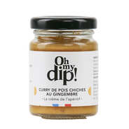 Tartinable de curry de pois chiches au gingembre - Oh my Dip !