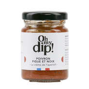 Tartinable de poivron figue et noix - Oh my Dip !