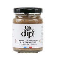 Caviar d'aubergine à la framboise - Oh my Dip !